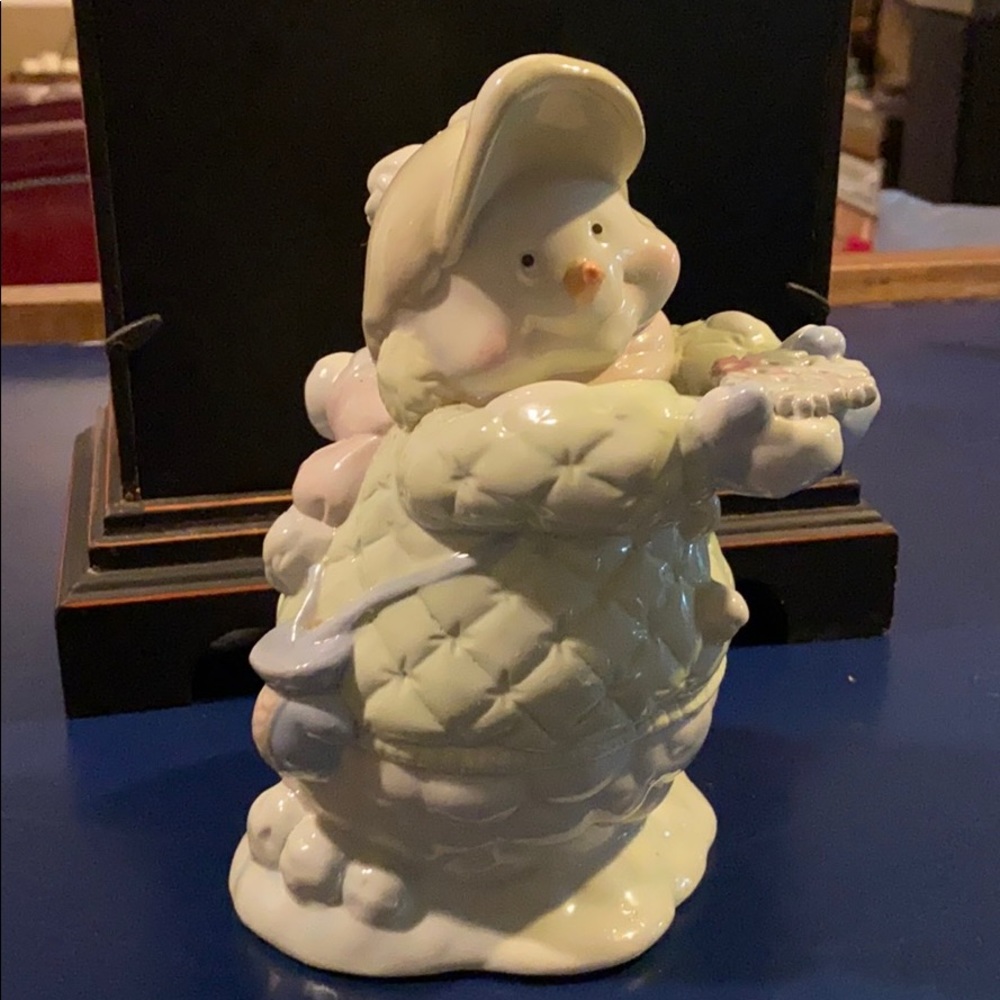 Ceramic snowman